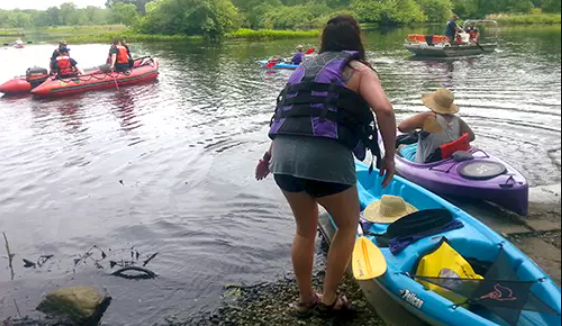Paddle for a Cure Raises $9,962 for Day Kimball Hospital Cancer Center